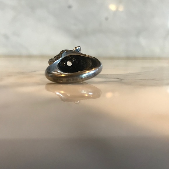 Saint Laurent Paris Men’s Panther Angry Cat Ring - Picture 5 of 6